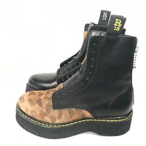 COPY - R13 PONY HAIR BOOT MISMATCH BLACK BOOT SZ 6